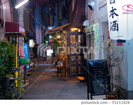 大阪梅田在Hatunjin後巷的一個夜晚 大阪梅田在Hatunjin後巷的一個夜晚 55211826