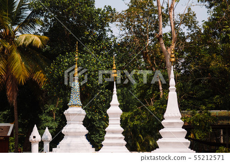 Old Buddhist pagodas at Wat Xieng thong, Luang 55212571