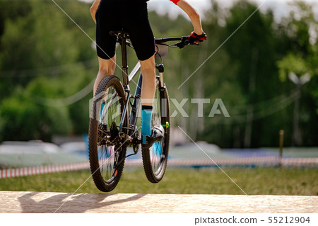 back young cyclist 55212904