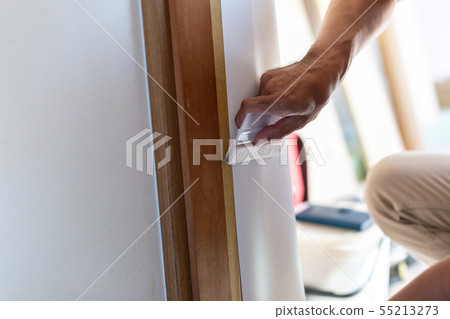 Japanese-Style Room Renovation Deteriorated Window Frame Rear Tech Repaint DIY 55213273