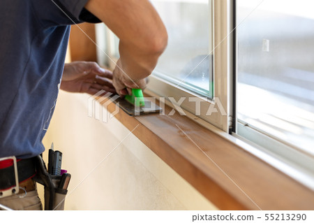 Japanese-Style Room Renovation Deteriorated Window Frame Rear Tech Repaint DIY 55213290