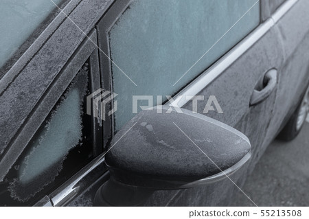 Frozen car Frozen car 55213508