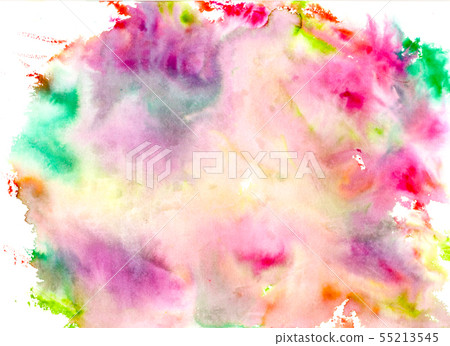 Colorful watercolor background 55213545