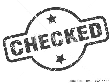 checked sign - Stock Illustration [55214548] - PIXTA