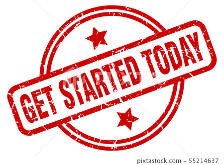 get started today - Stock Illustration [55214637] - PIXTA