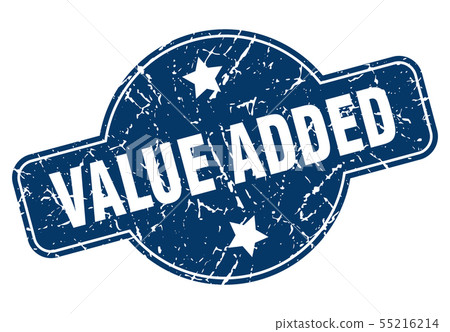 value added sign - Stock Illustration [55216214] - PIXTA