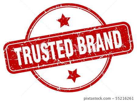 trusted brand sign trusted brand sign 55216261