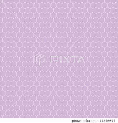 Vector banner consisting of violet honeycomb tiles 55216651