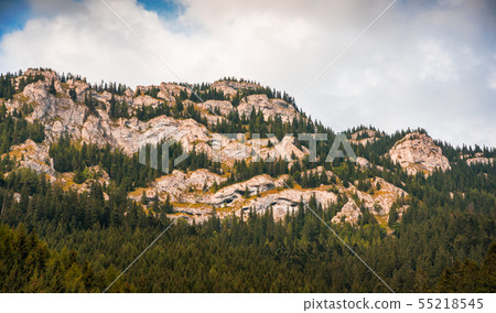 Rocky Hill with Caves 55218545