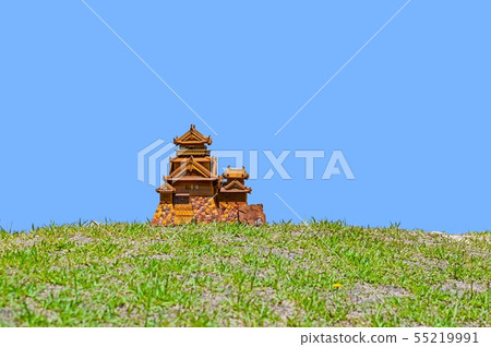 A model of the castle on the hill A model of the castle on the hill 55219991