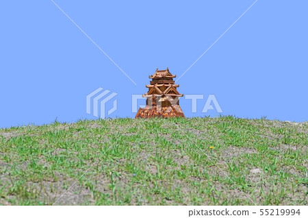 A model of the castle on the hill A model of the castle on the hill 55219994