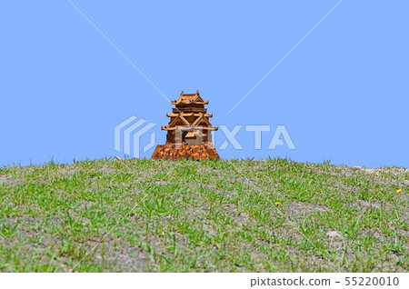 A model of the castle on the hill 55220010