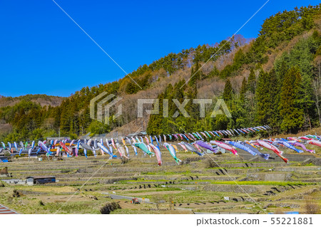 [Yamanashi Prefecture Hokuto City] Nagasawa's carp streamer and Minami Yatsugatake flower forest park 55221881