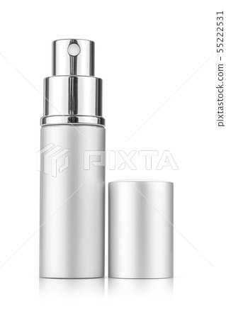 silver spray tube for cosmetic product design 55222531
