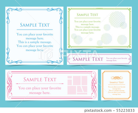 Antique style frame template - Stock Illustration [55223833] - PIXTA