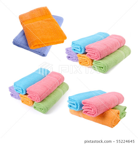 towel or bath towel on a background new. towel or bath towel on a background new. 55224645