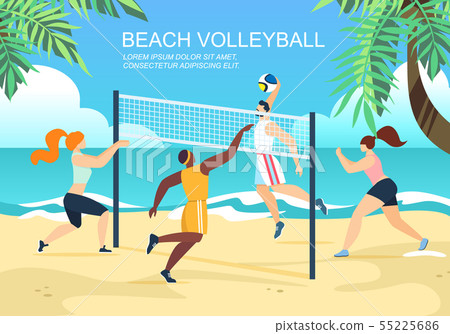 Beach Volleyball, Multiracial Teams Competition 55225686