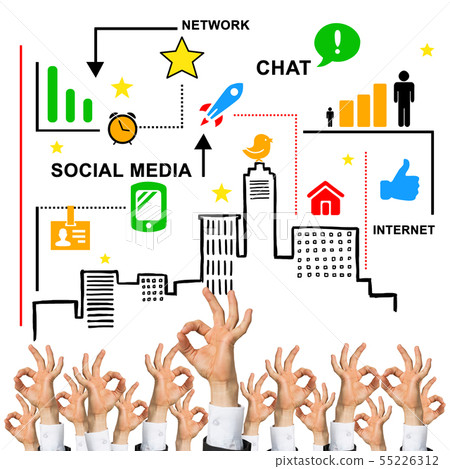 Business and teamwork concept 55226312