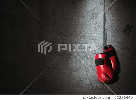 Boxing sport concept 55226449