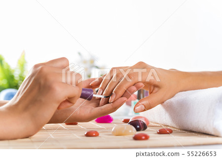 Manicure procedure Manicure procedure 55226653