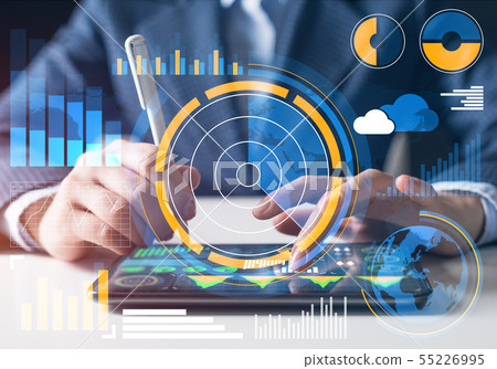 Business analysis and stock market analyzing Business analysis and stock market analyzing 55226995