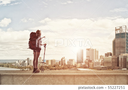 Trekking and hiking Trekking and hiking 55227251