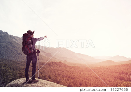 Trekking and hiking Trekking and hiking 55227666