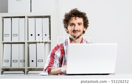 Man working in office 55228252