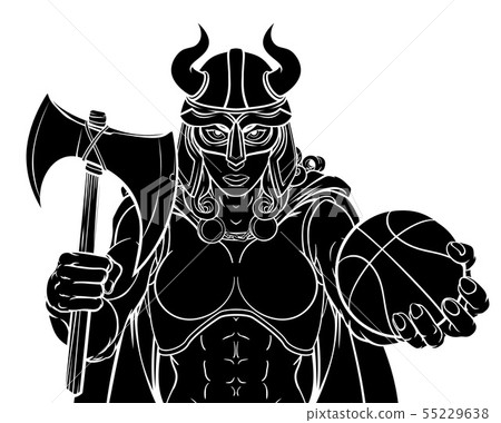 Viking Female Gladiator Basketball Warrior Woman 55229638