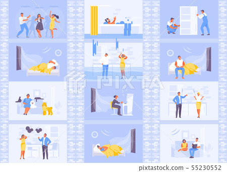 Problems between neighbors vector set 55230552