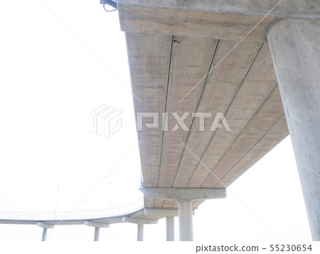 High overpass on the sky abstract background High overpass on the sky abstract background 55230654