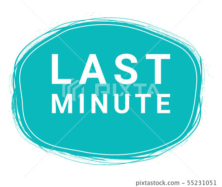 Last Minute, Speech Bubble Banner, Element Design Template, App Icon, Vector Illustration. Last Minute, Speech Bubble Banner, Element Design Template, App Icon, Vector Illustration. 55231051