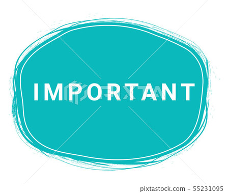 Important, Speech Bubble Banner, Element Design Template, App Icon, Vector Illustration. Important, Speech Bubble Banner, Element Design Template, App Icon, Vector Illustration. 55231095