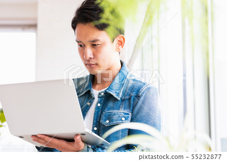 Male casual laptop Male casual laptop 55232877