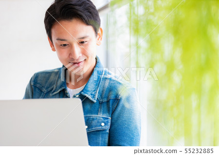 Male casual laptop Male casual laptop 55232885