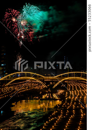Isahaya Mantogawa Festival Fireworks Festival [Isahaya City, Nagasaki Prefecture] 55233066