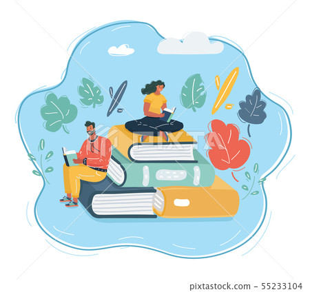 People Who Love To Read Reading Books 55233104