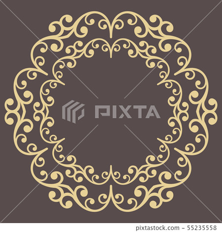 Elegant Vector Ornament in Classic Style Elegant Vector Ornament in Classic Style 55235558