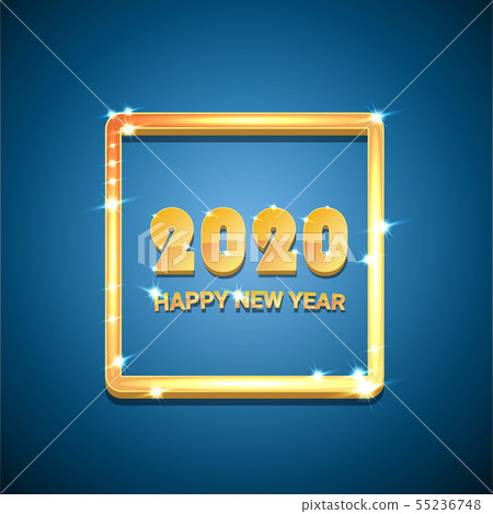 2020 Happy chinese new year of the Rat creative design background or greeting card. 2020 new year 2020 Happy chinese new year of the Rat creative design background or greeting card. 2020 new year 55236748