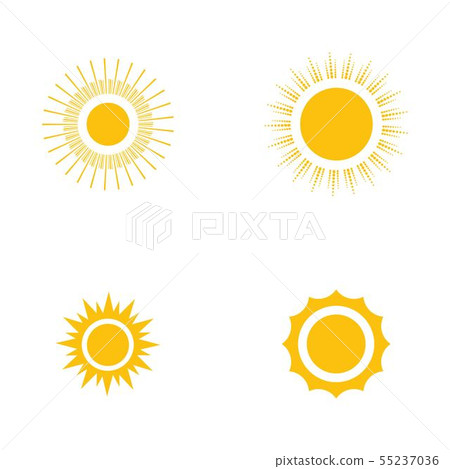 Sun Vector illustration Icon Sun Vector illustration Icon 55237036