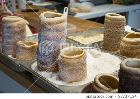 Hungarian and Czech Twist Roll 55237154