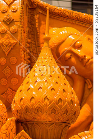 The art of waxing to be a Buddhist worship The art of waxing to be a Buddhist worship 55238164