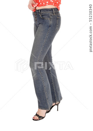Close up body part of the legs and bottom of woman Close up body part of the legs and bottom of woman 55238340