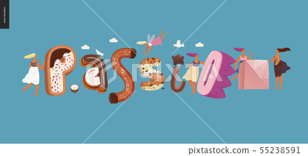 Dessert temptation font 55238591