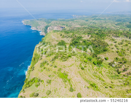 Coast of the island of Nusa Peida. Nature Indonesia. 55240216