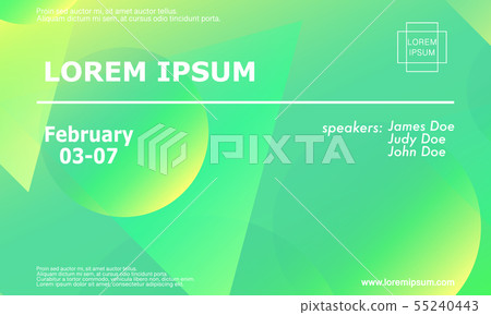 Conference invitation design template Conference invitation design template 55240443