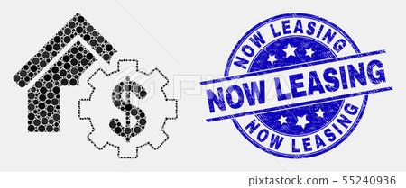 Vector Pixel House Financial Settings Icon and Grunge Now Leasing Watermark Vector Pixel House Financial Settings Icon and Grunge Now Leasing Watermark 55240936