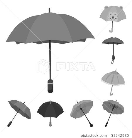 Isolated object of fashion and safety symbol. Set of fashion and closed stock symbol for web. 55242980