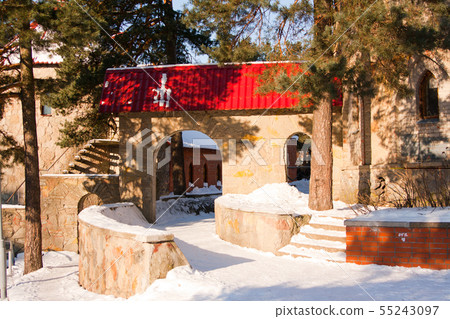 Playground structure in the form of an ancient Playground structure in the form of an ancient 55243097