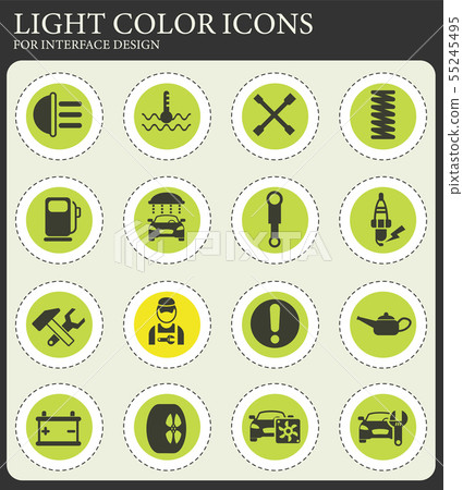 car service icon set car service icon set 55245495